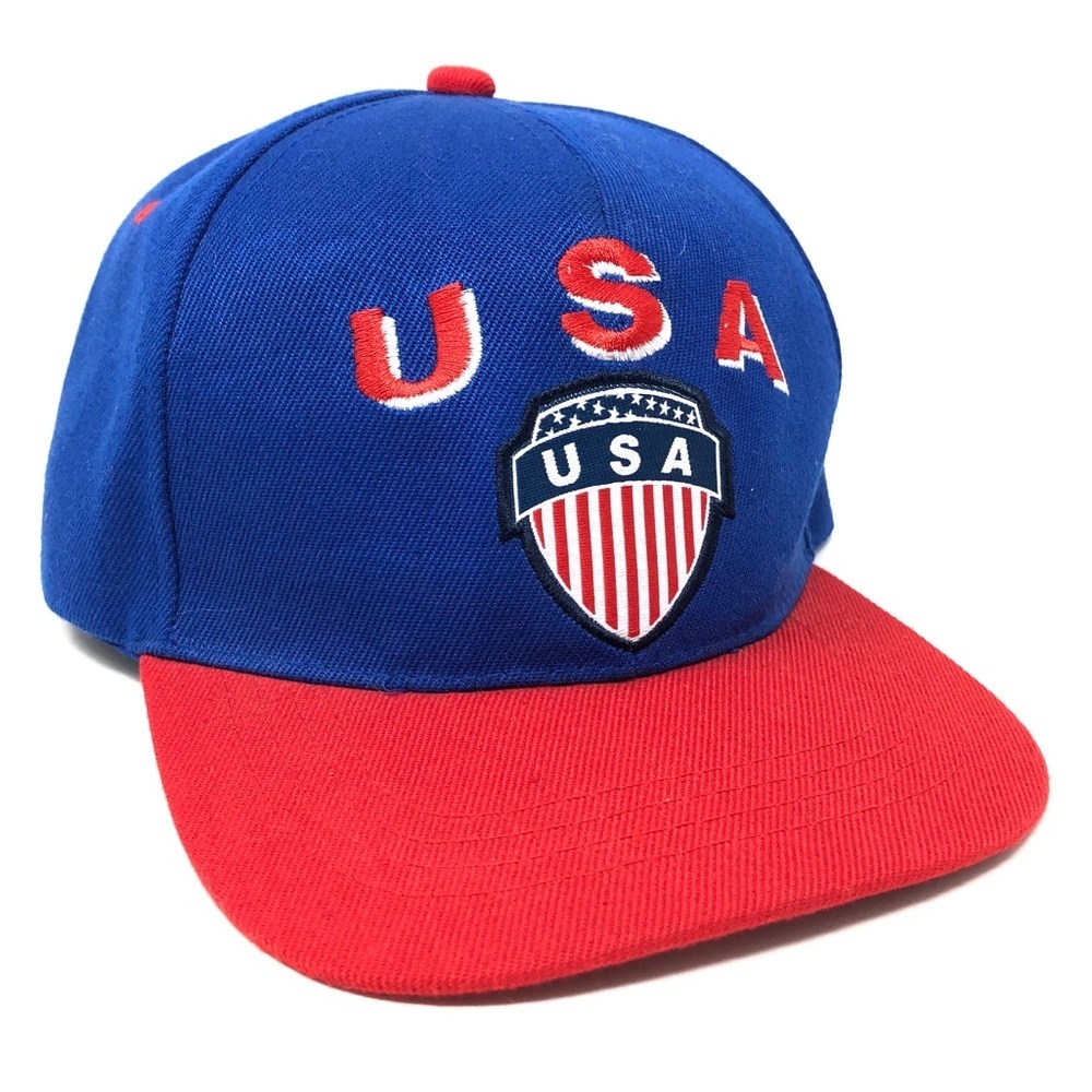 PANNA USA Hat Blue and Red Snap Back Hat